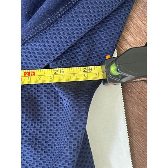 Nike Dri-FIT Men's Quarter-Zip Golf Pullover Navy Blue Top Georgetown - Picture 6 of 9